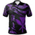 Hawaii Kanaka Maoli Custom Polo Shirt Polynesian Tattoo Purple Version Unisex Purple - Polynesian Pride