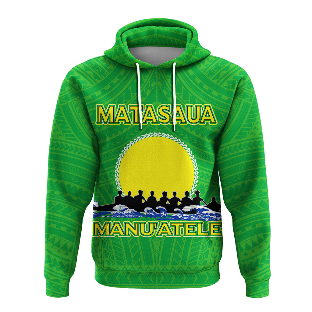 Custom American Samoa Hoodie Matasaua Manua Pride LT12 - Polynesian Pride