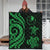 Yap Micronesian Premium Quilt - Green Tentacle Turtle - Polynesian Pride