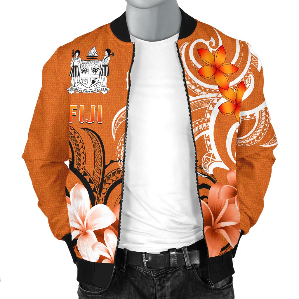 Fiji Men's Bomber Jacket - Fijian Spirit - Polynesian Pride