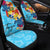 Tonga Car Seat Cover - Tropical Style Universal Fit Blue - Polynesian Pride