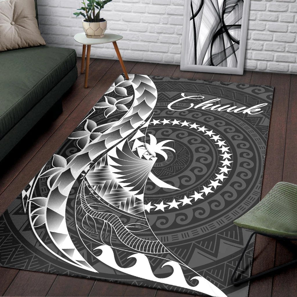 Chuuk Area Rug - Polynesian Pattern Style - Polynesian Pride