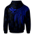 Polynesian Hawaii Kanaka Maoli Zip up Hoodie Polynesian Wings (Blue) - Polynesian Pride