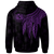 Polynesian Hawaii Custom Hoodie Polynesian Wings (Purple) - Polynesian Pride