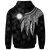 Marshall Islands Zip up Hoodie Polynesian Wings (White) - Polynesian Pride