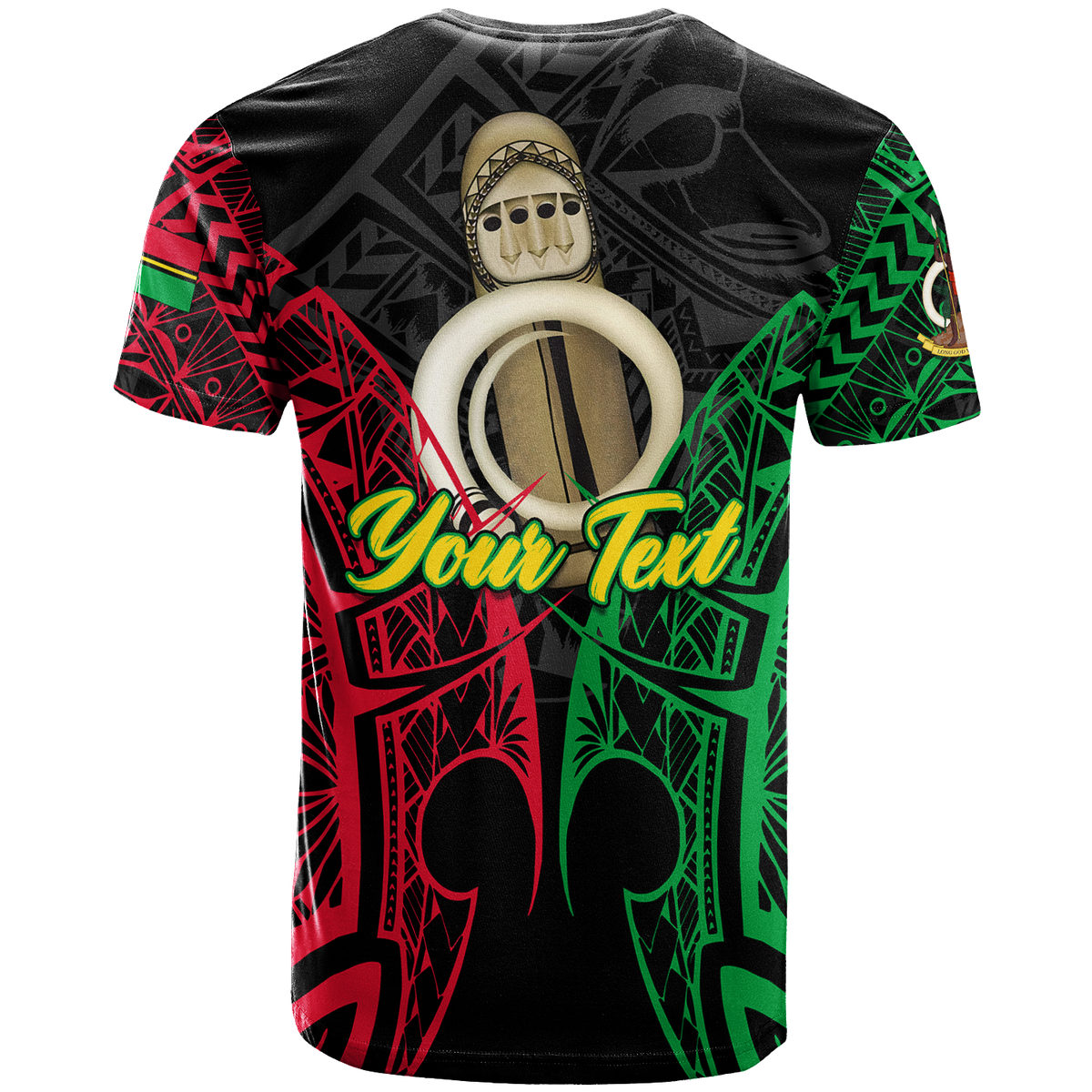 Custom Vanuatu 42nd Independence Anniversary Pride T Shirt LT12 - Polynesian Pride