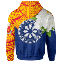 The Philippines Hoodie Filipino Sampaguita Unisex Blue - Polynesian Pride
