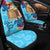 Tokelau Custom Personalised Car Seat Covers - Tropical Style Universal Fit Blue - Polynesian Pride