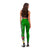 Samoa Leggings - Turtle Plumeria (Green) - Polynesian Pride