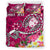 Fiji Custom Personalised Bedding Set - Turtle Plumeria (Pink) - Polynesian Pride