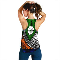Kwajalein Atoll Tribal Pattern Women Tank Top - LT12 - Polynesian Pride