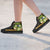 Solomon Islands High Top Shoes - Polynesian Gold Patterns Collection - Polynesian Pride