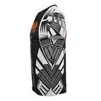 Papua New Guinea T Shirt Papua New Guinea Coat Of Arms Polynesian Tattoo Style - Polynesian Pride