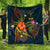 Niue Polynesian Premium Quilt - Legend of Niue (Blue) - Polynesian Pride