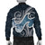 Kosrae Islands Polynesian Men's Bomber Jacket - Ocean Style - Polynesian Pride