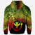 Polynesian Hawaii Zip up Hoodie Tribal Wave Tattoo Reggae - Polynesian Pride