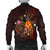 Niue Polynesian Personalised Men's Bomber Jacket - Legend of Niue (Red) - Polynesian Pride