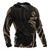 Tonga Polynesian ll Over Custom Hoodie Gold Tribal Wave - Polynesian Pride