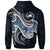 Tokelau Polynesian Zip up Hoodie Ocean Style - Polynesian Pride