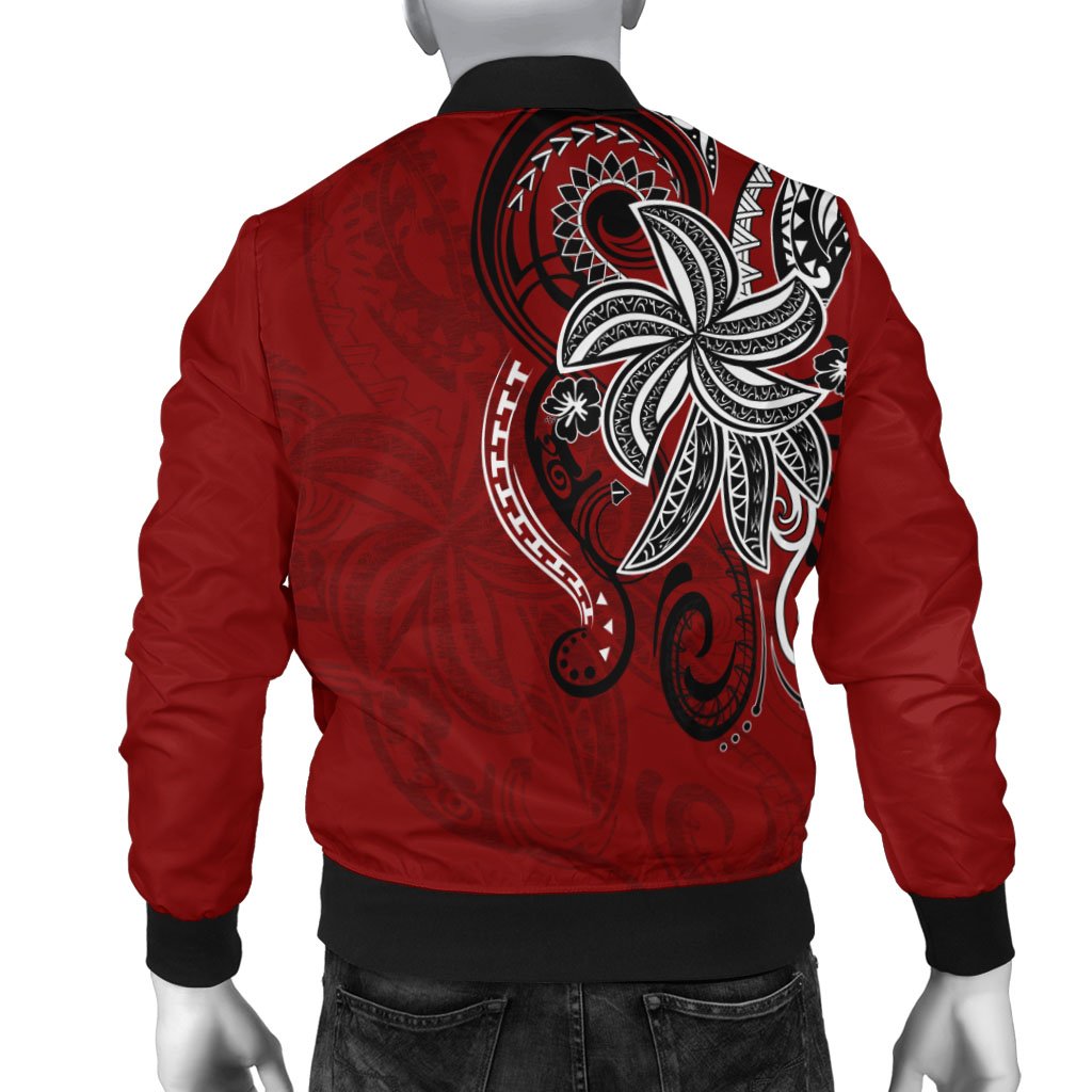 Hawaii Kanaka Maoli Men's Bomber Jacket - Abstract Style - Polynesian Pride