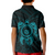 Hawaii Polynesian Polo Shirt Vintage Polynesian Turtle (Turquoise) - Polynesian Pride