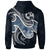 Tonga Polynesian Hoodie Ocean Style - Polynesian Pride