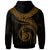 New Caledonia Polynesian Custom Hoodie New Caledonia Waves (Golden) - Polynesian Pride