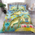 Hawaii Bedding Set Sea Turtles LT13 Black - Polynesian Pride