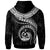 Vanuatu Polynesian Zip up Hoodie Vanuatu Waves (White) - Polynesian Pride