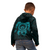 Hawaii Polynesian Custom Zip up Hoodie Vintage Polynesian Turtle (Turquoise) - Polynesian Pride