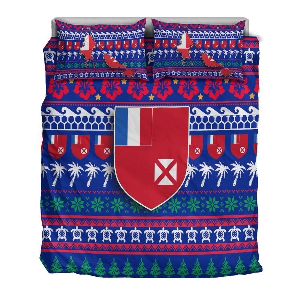 Wallis and Futuna Christmas Bedding Set - Ugly Christmas - LT12 - Polynesian Pride