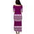 Fiji Bula Dress Tapa Pink Puletasi Dress LT14 - Polynesian Pride