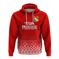 Custom Tonga Eua Hoodie Tongan Pattern LT12 - Polynesian Pride