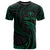 Hawaii Polynesian Custom T Shirt Green Tribal Wave Unisex Green - Polynesian Pride