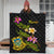 Tuvalu Polynesian Quilt - Plumeria Tribal - Polynesian Pride