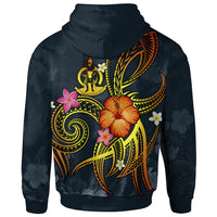Vanuatu Polynesian Custom Hoodie Legend of Vanuatu (Blue) - Polynesian Pride