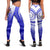 American Samoa Polynesian Women's Leggings - Bald Eagle (Blue) - Polynesian Pride