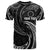 Cook Islands Polynesian Custom T Shirt White Tribal Wave Unisex White - Polynesian Pride