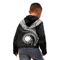 Nauru Polynesian Custom Hoodie Nauru Waves (White) - Polynesian Pride