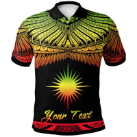 Marshall Islands Custom Polo Shirt Polynesian Tattoo Reggae Version Unisex Reggae - Polynesian Pride