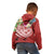 Tonga Polynesian Hoodie Summer Plumeria (Red) - Polynesian Pride