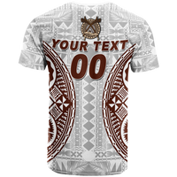 Custom Fiji Kaiviti Tapa Pattern T Shirt LT12 - Polynesian Pride