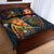 New Caledonia Polynesian Quilt Bed Set - Legend of New Caledonia (Blue) - Polynesian Pride