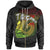 Solomon Islands Zip up Hoodie Polynesian Tikopia Island Unisex BLACK - Polynesian Pride