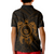 Hawaii Polynesian Polo Shirt Vintage Polynesian Turtle (Golden) - Polynesian Pride