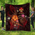 Wallis and Futuna Polynesian Premium Quilt - Legend of Wallis and Futuna (Red) - Polynesian Pride