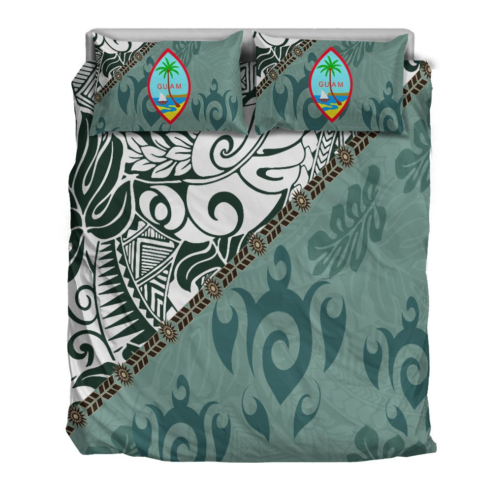 Guam Bedding Set - Leaves And Turtles - Polynesian Pride