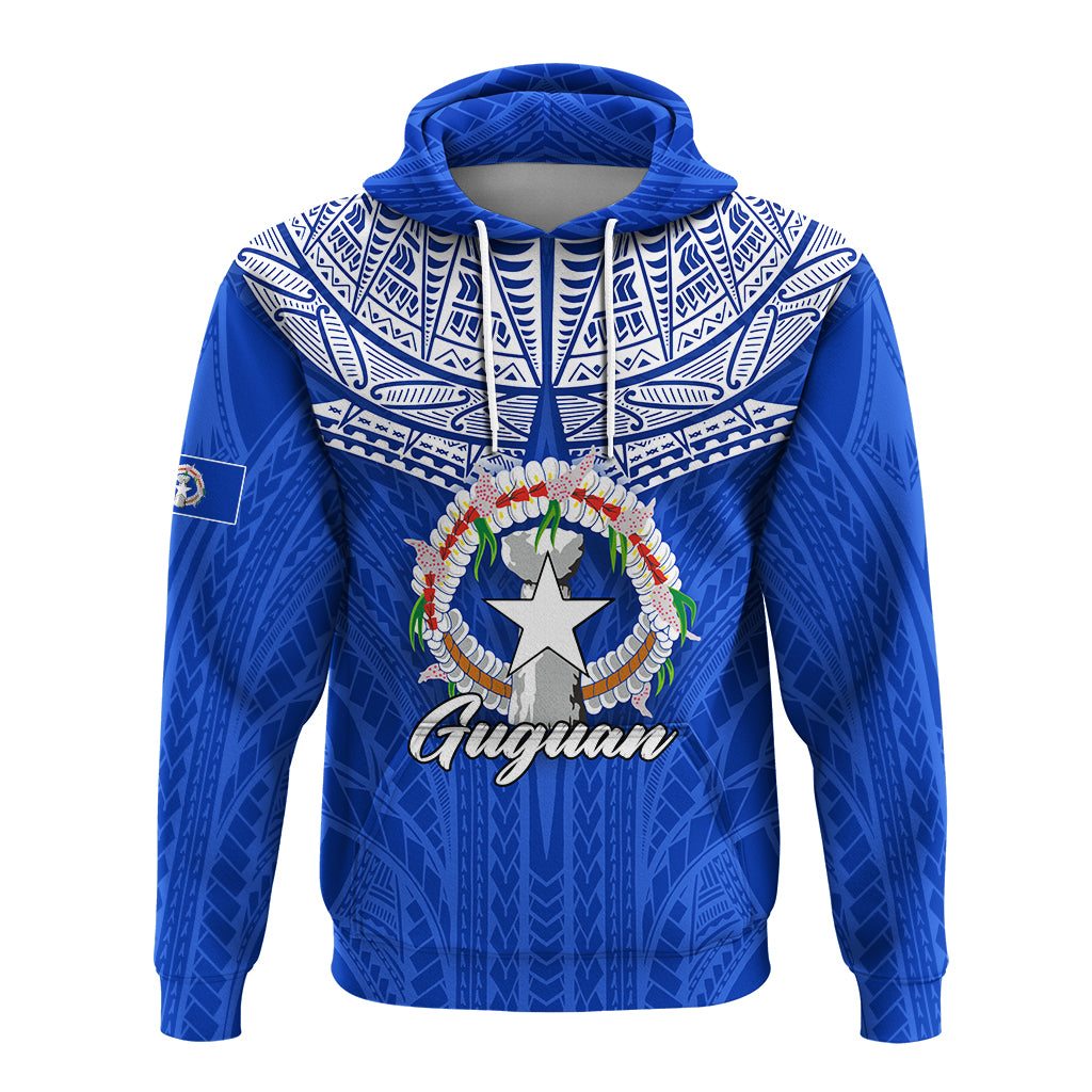 Custom Northern Mariana Islands Guguan Hoodie LT12 - Polynesian Pride