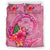 Fiji Polynesian Bedding Set - Floral With Seal Pink - Polynesian Pride