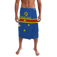 Custom Tafea Vanuatu Province Lavalava Flag Style LT12 Lavalava Black - Polynesian Pride